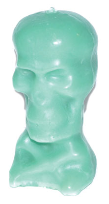 Skull Candle 5 1/2" - Green