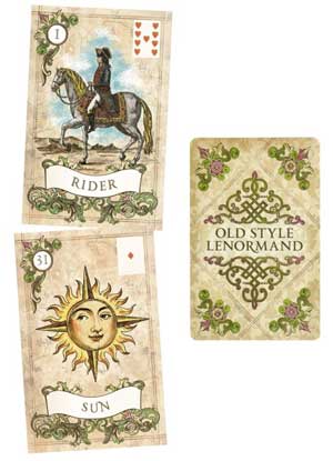 Old Style Lenormand tarot