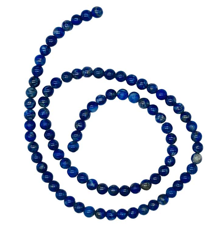 4mm Lapis beads