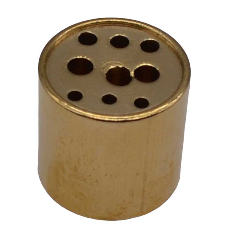 3/4" brass holder 9 holes