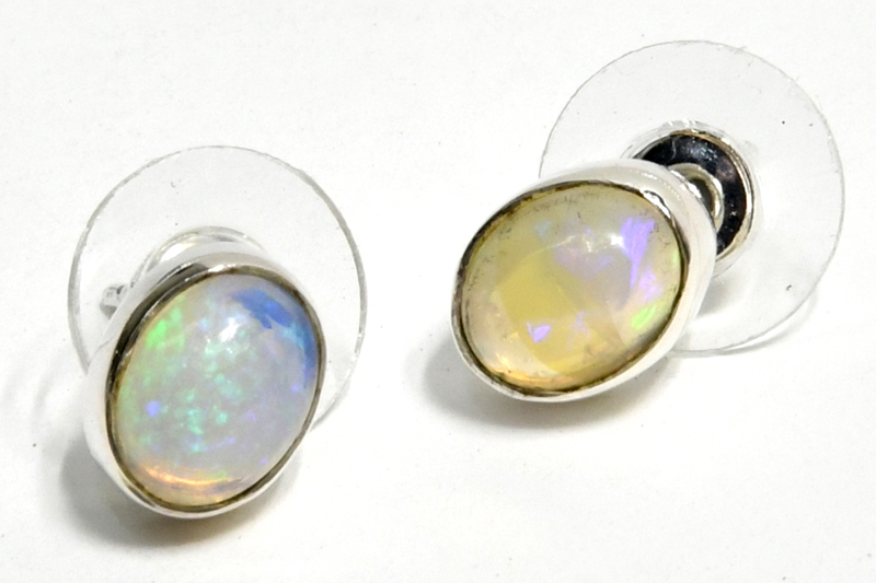 Ethiopian Opal earrings