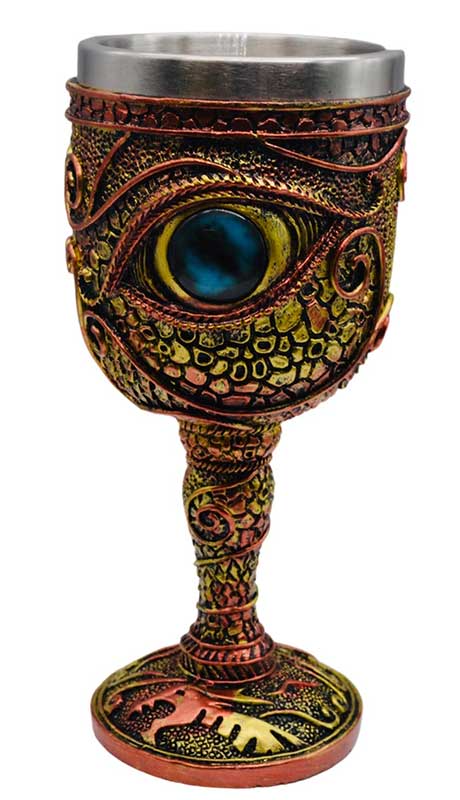 6 1/2" Eye of Dragon chalice