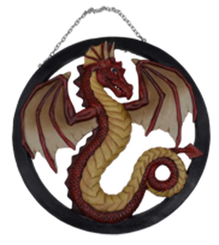 8 1/2" Dragon wall plaque