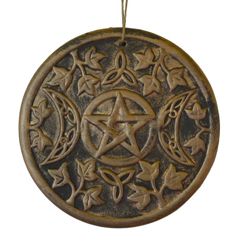 8" Triple Moon Plaque